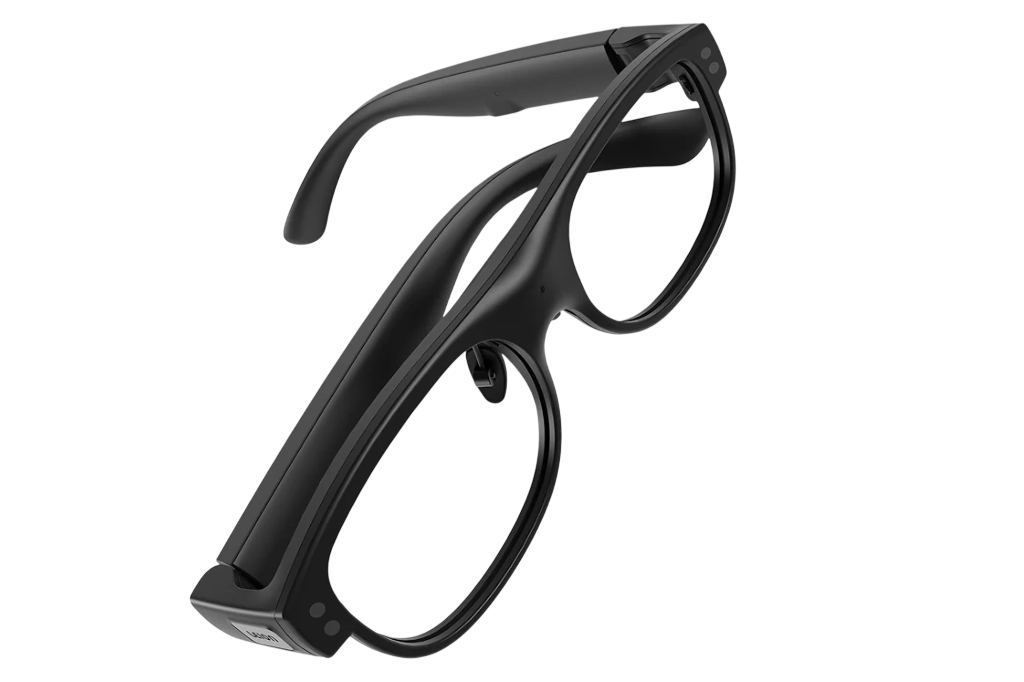 Leion HEY2 AR glasses design with rimless optical lens display