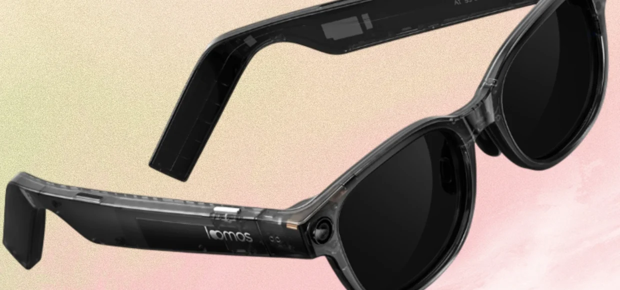 loomos AI Glasses Show How Much Was Missing From Smart Eyewear All Along. loomos AI glasses front view design