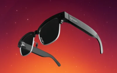 AInoon AI glasses frame design close up