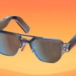 FancyView Y2 smart glasses side profile view