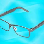 Dymesty AI Glasses Cook Edge in titanium gray color option