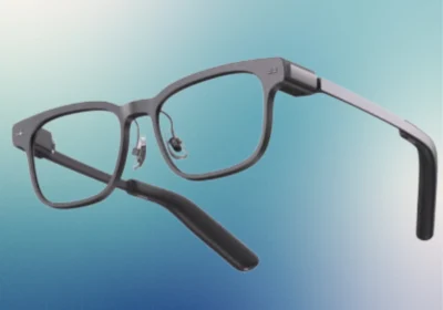 MemoMind One AI Glasses featuring a display-first design with AI translation, captions, navigation, and voice assistance