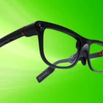INMO Go3 AI glasses front frame design with dual-eye display