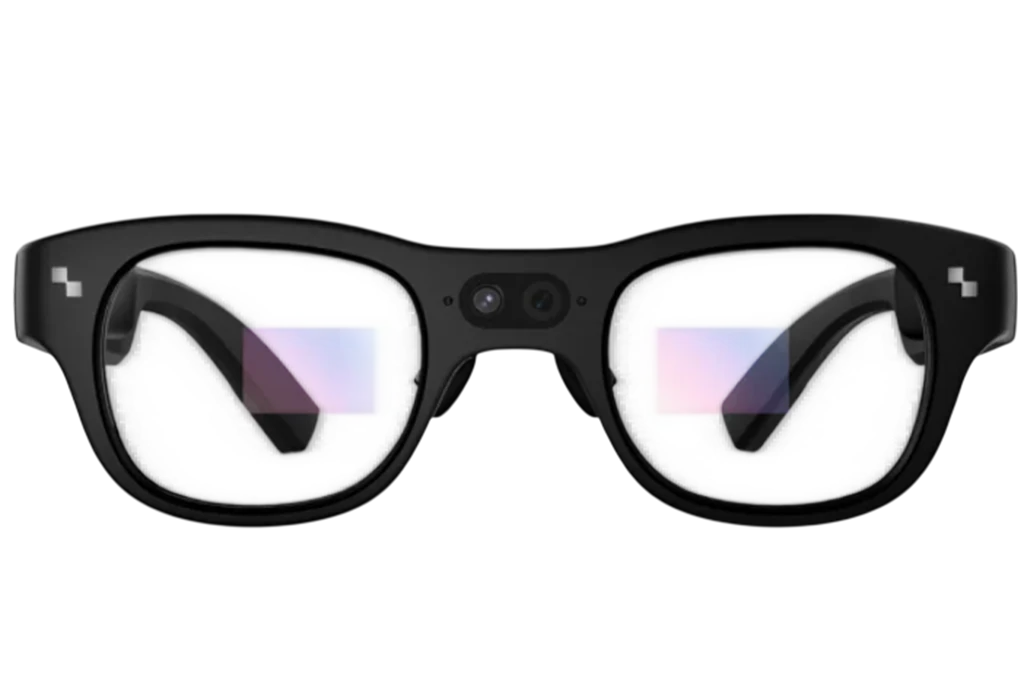 RayNeo X3 Pro smart glasses featuring a full-color binocular AR display