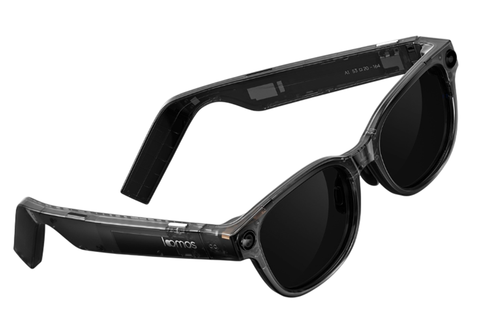 loomos AI Glasses with prescription lens compatibility and AI-powered note-taking features