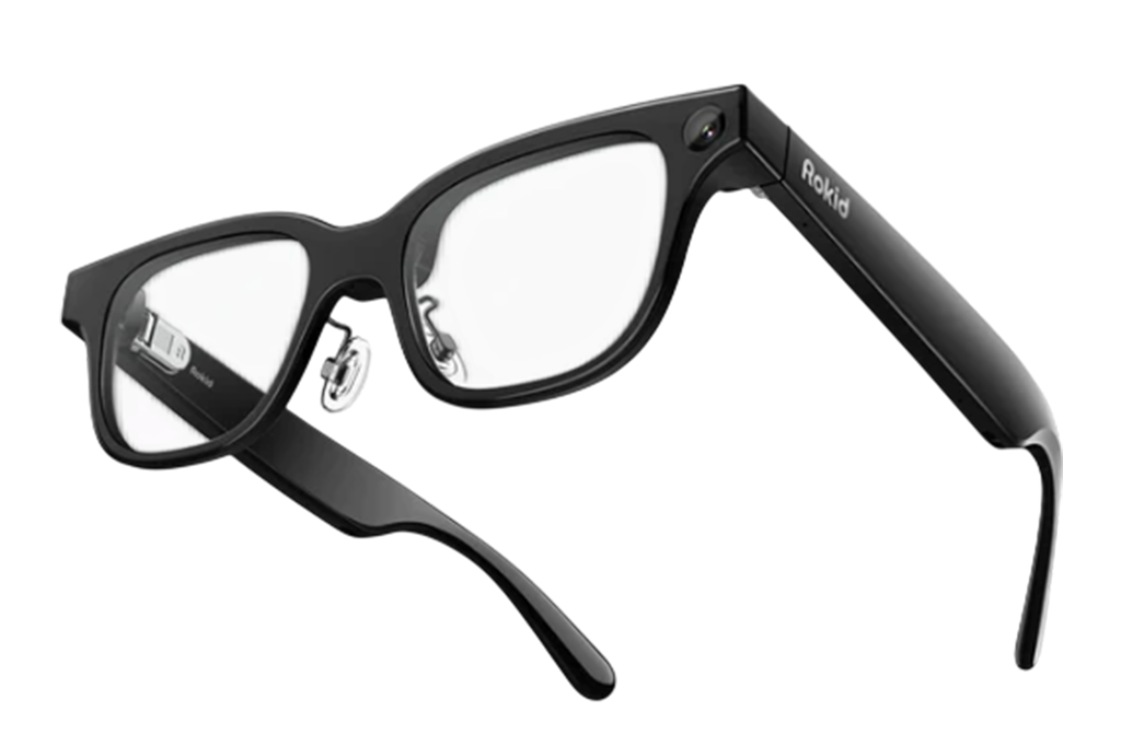 Captify Pro AI glasses with prescription lens support and real-time captioning features